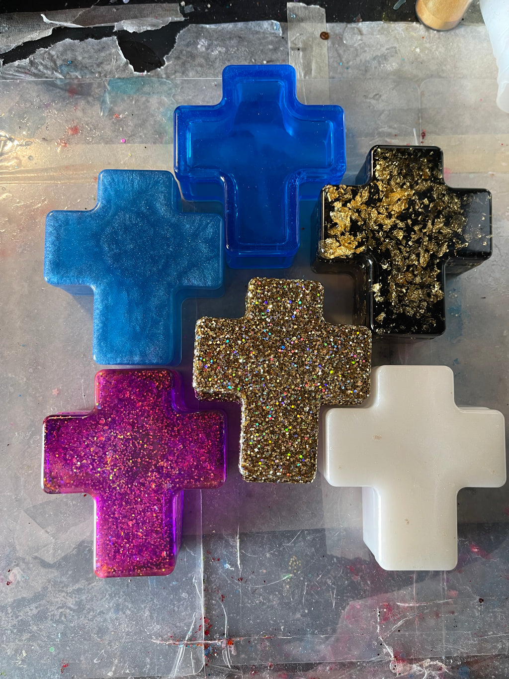 Cross Trinket Box