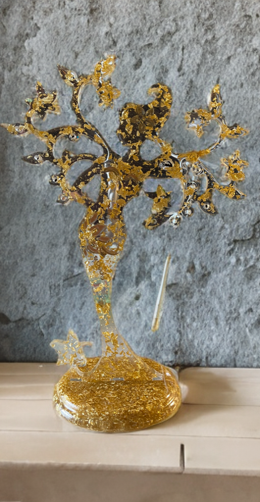 Customizable Resin Tree of Life Jewelry Holder