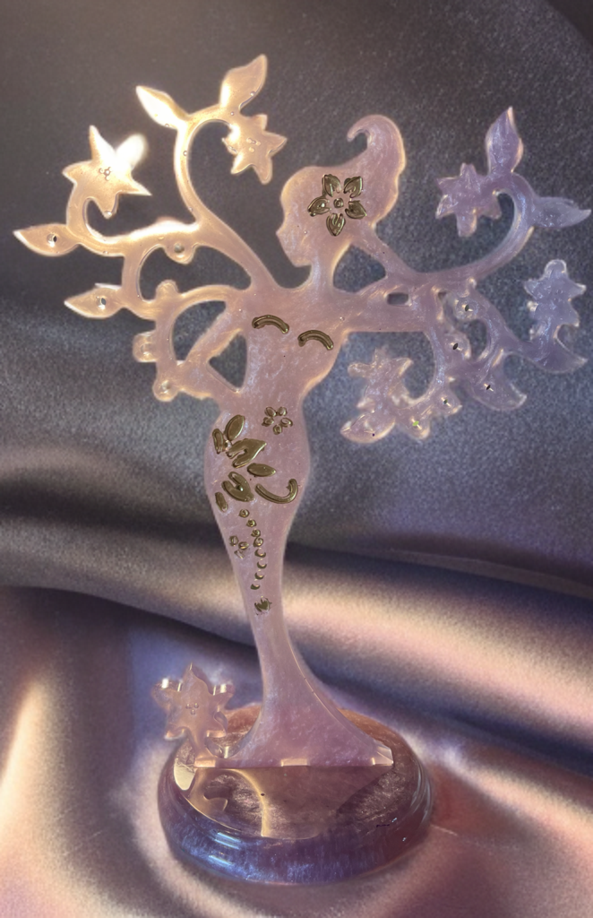 Customizable Resin Tree of Life Jewelry Holder