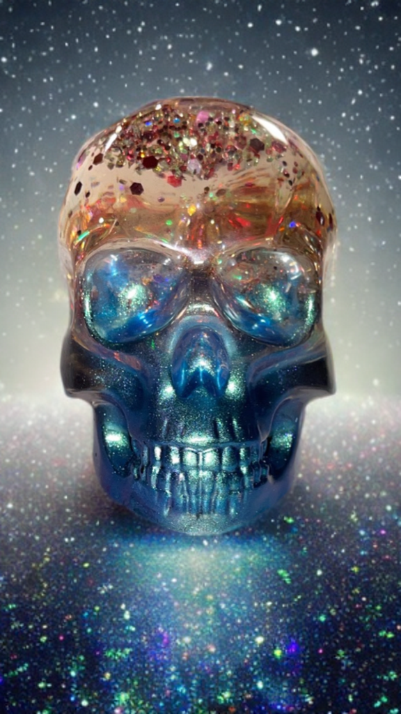 Medium/Small Skull Snow Globe