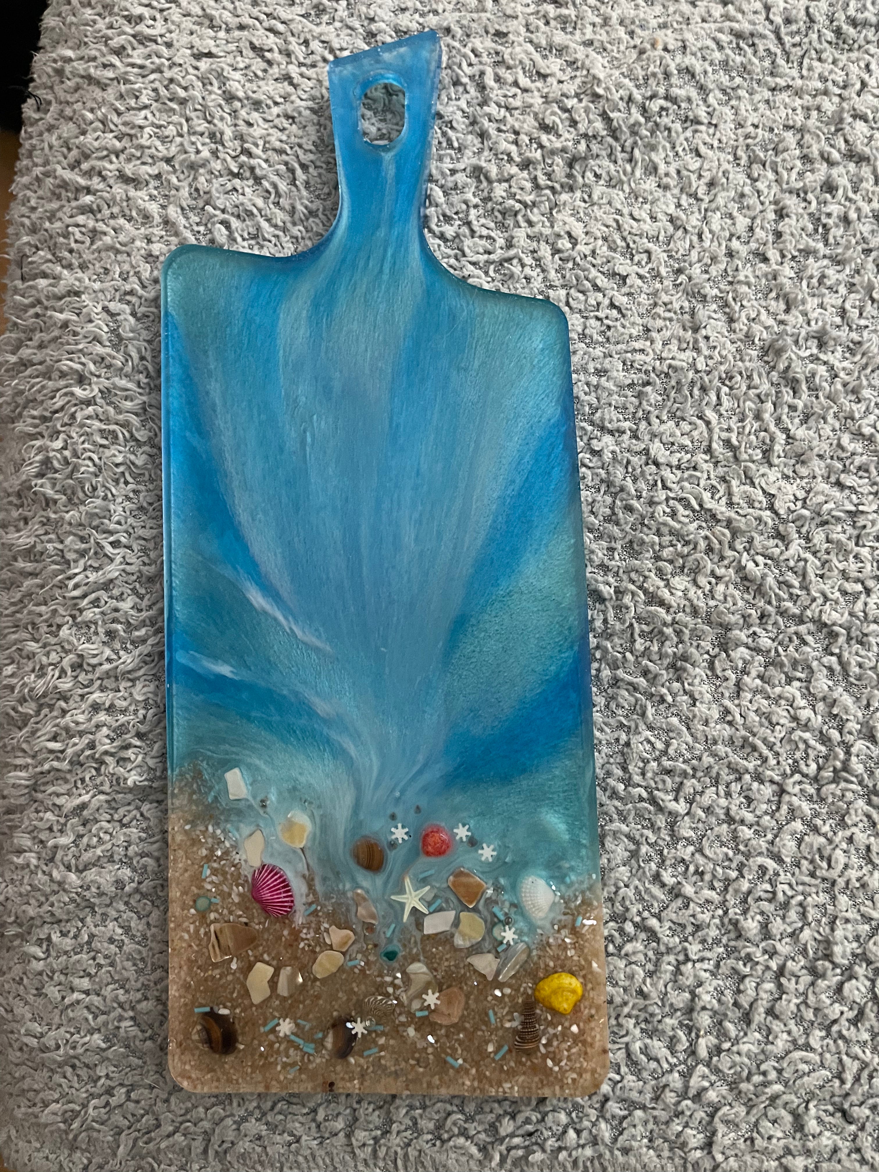 Mini Ocean Wave Charcuterie Board