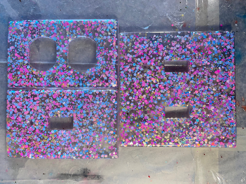 Customizable Resin Outlet Cover Set