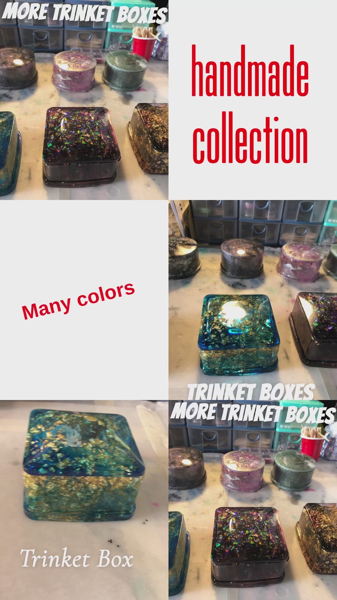 Square Trinket Boxes