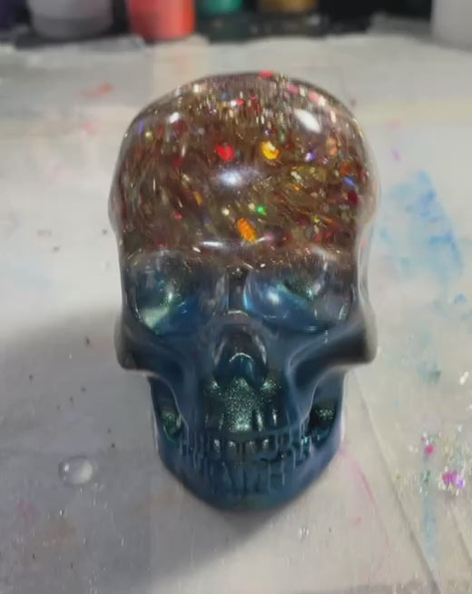 Medium/Small Skull Snow Globe
